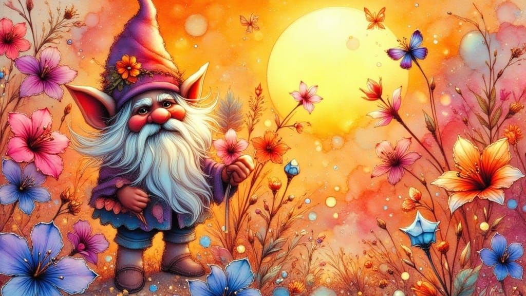 Trolls in Flowers: Willem Haenraets Style