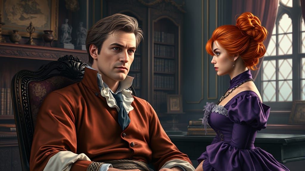 Regal Confrontation in 1814 Elegance