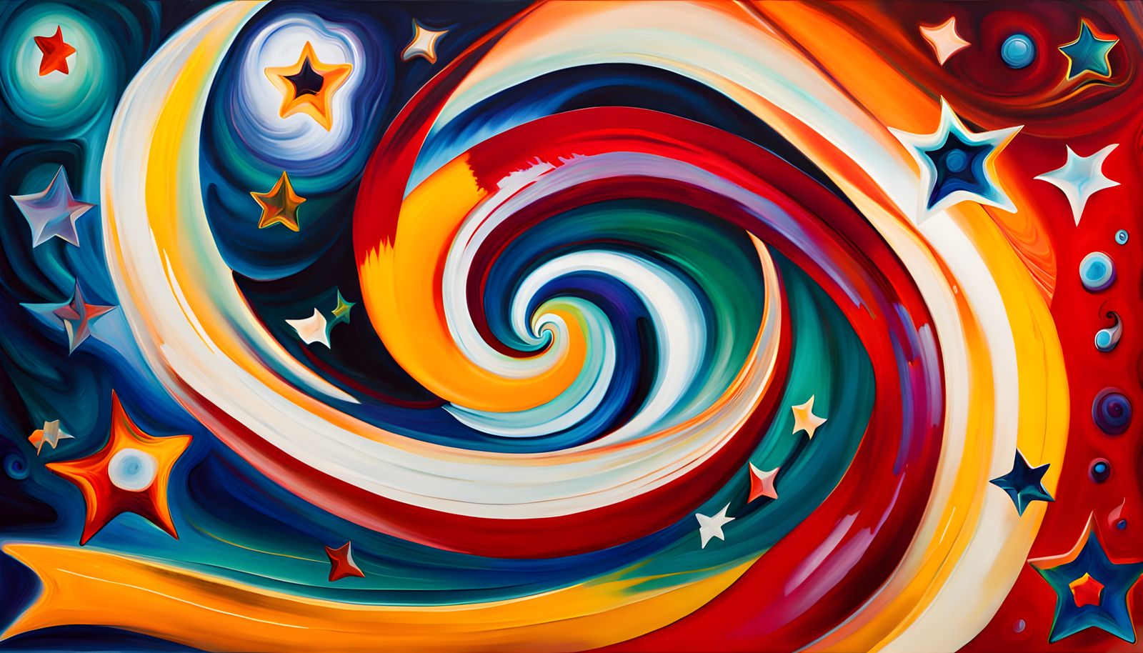 Vibrant Star Cluster in Cosmic Whirlpool