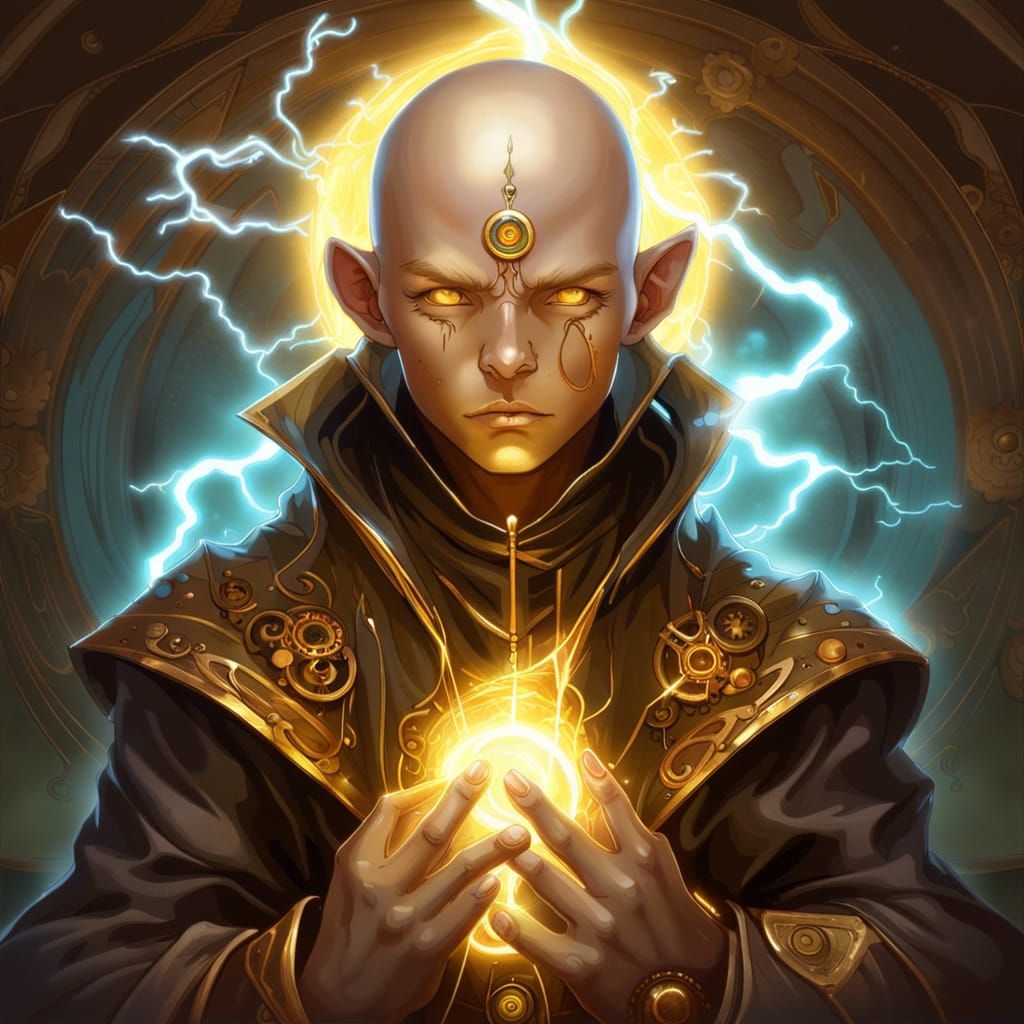 Electrokinetic Lightning Monk