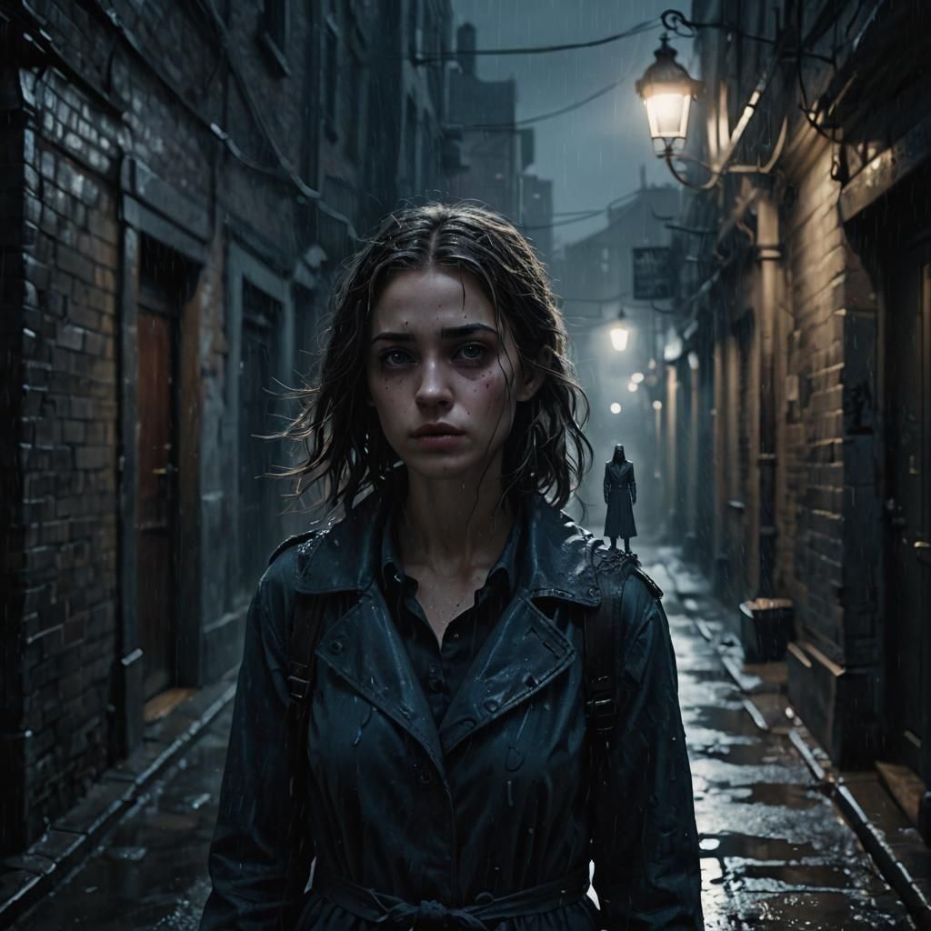 Darkness Trails a Foreboding Figure