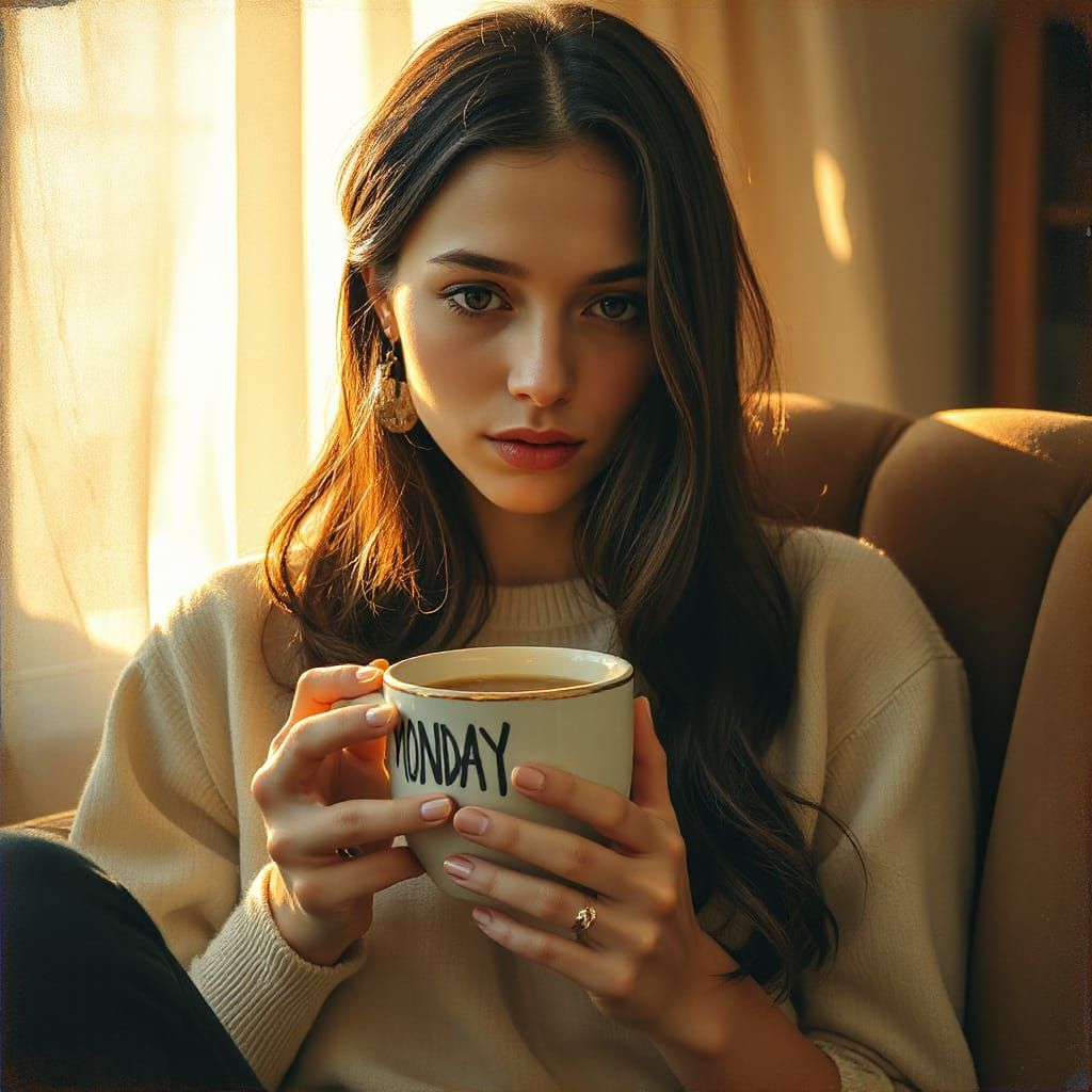 Cozy Morning Intimacy in Soft Golden Light