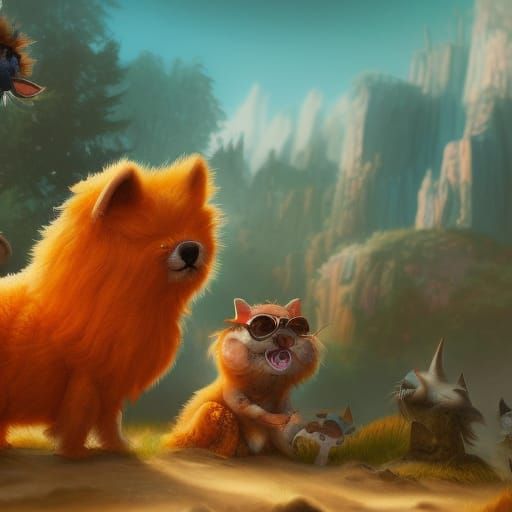 cute fuzzy babies