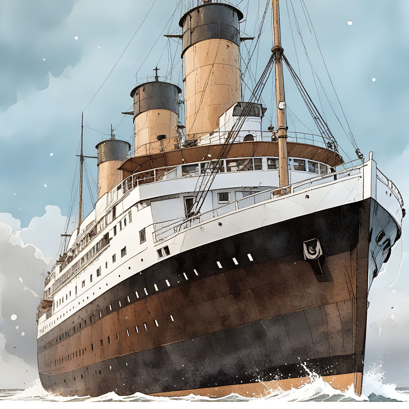 boat steamer transatlantic Lutetia in 1920