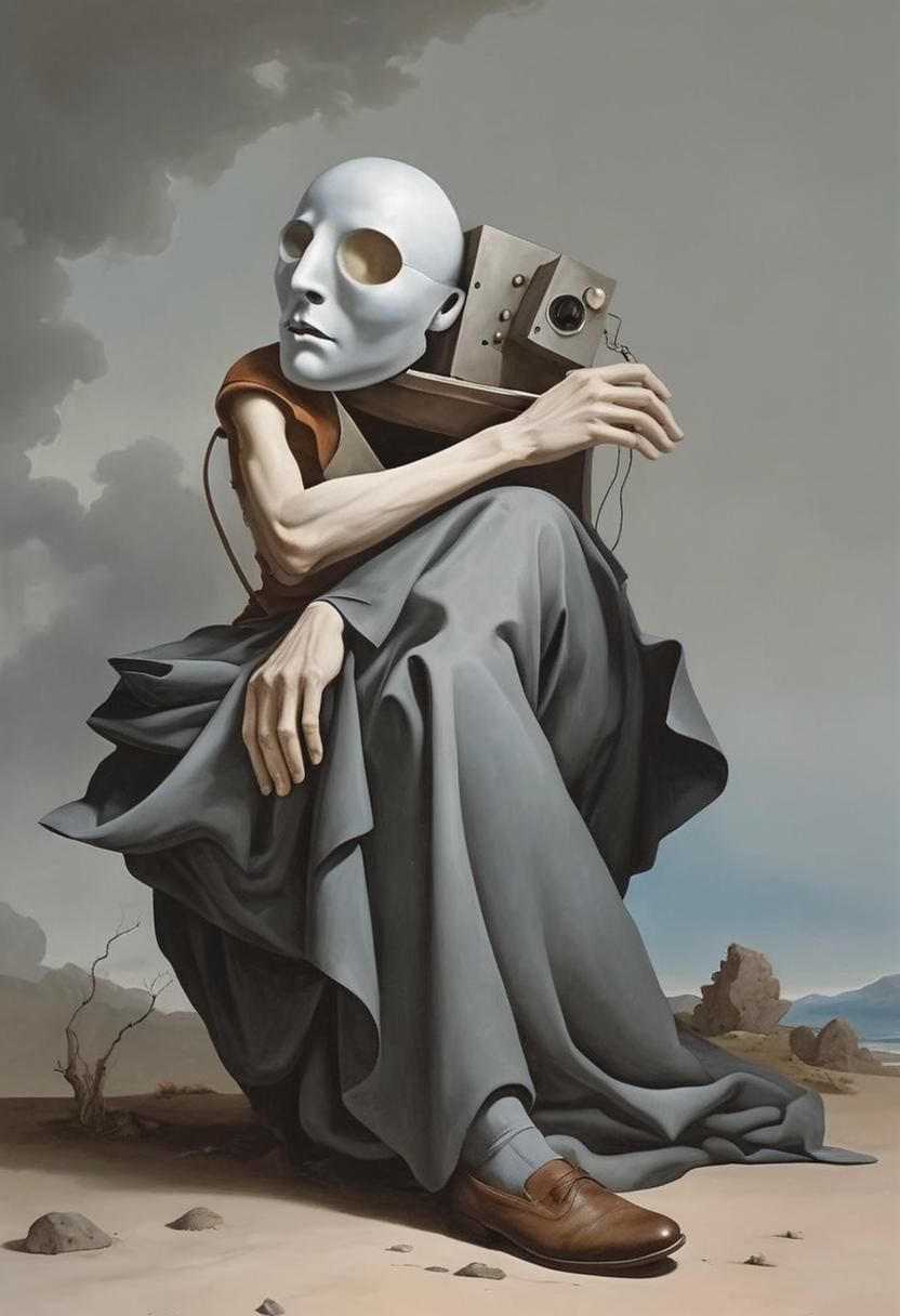 Mysterious Melody: Filmic Photorealism Surrealism