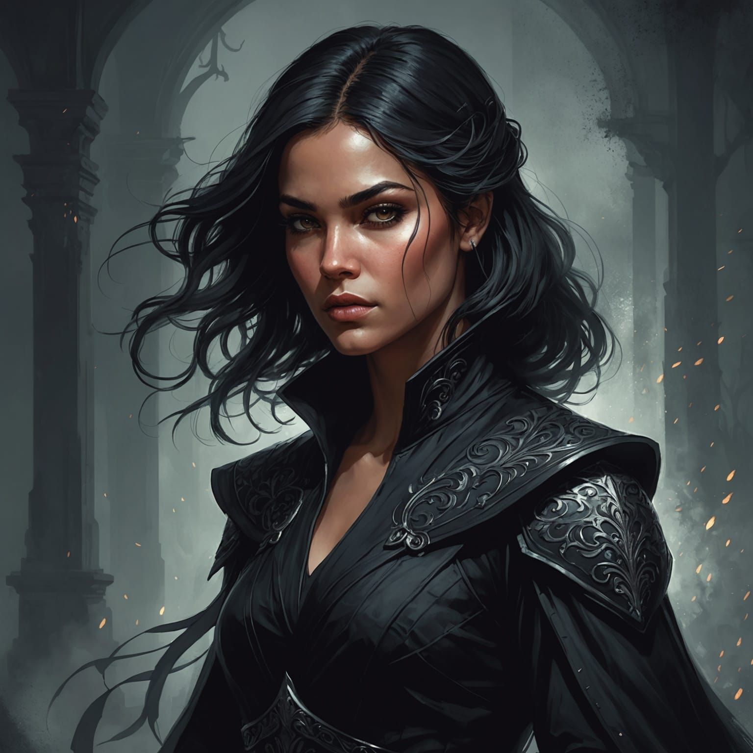 Grimdark Fantasy Illustration