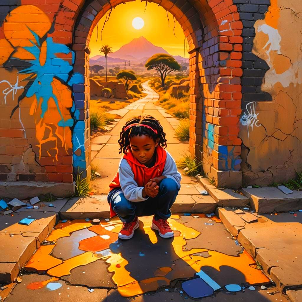 Portal to Africa: Graffiti Street Art
