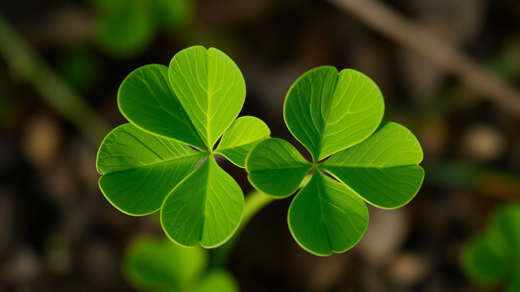 Two Clovers United in Harmony