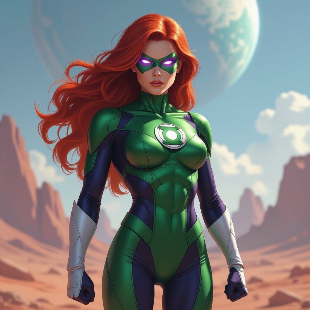 Laira Omoto, Green Lantern on Alien Planet