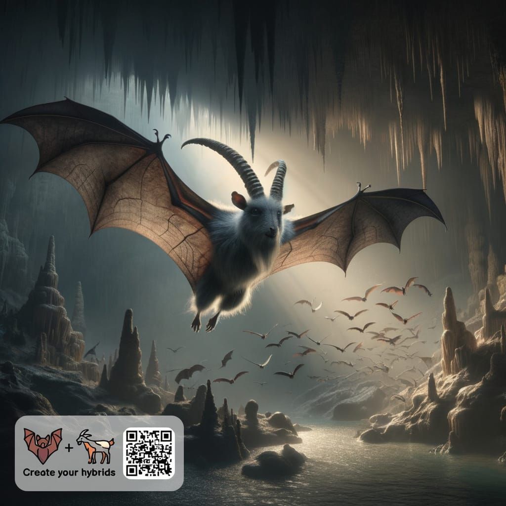 Goat Bat Hybrid CreatureFusion