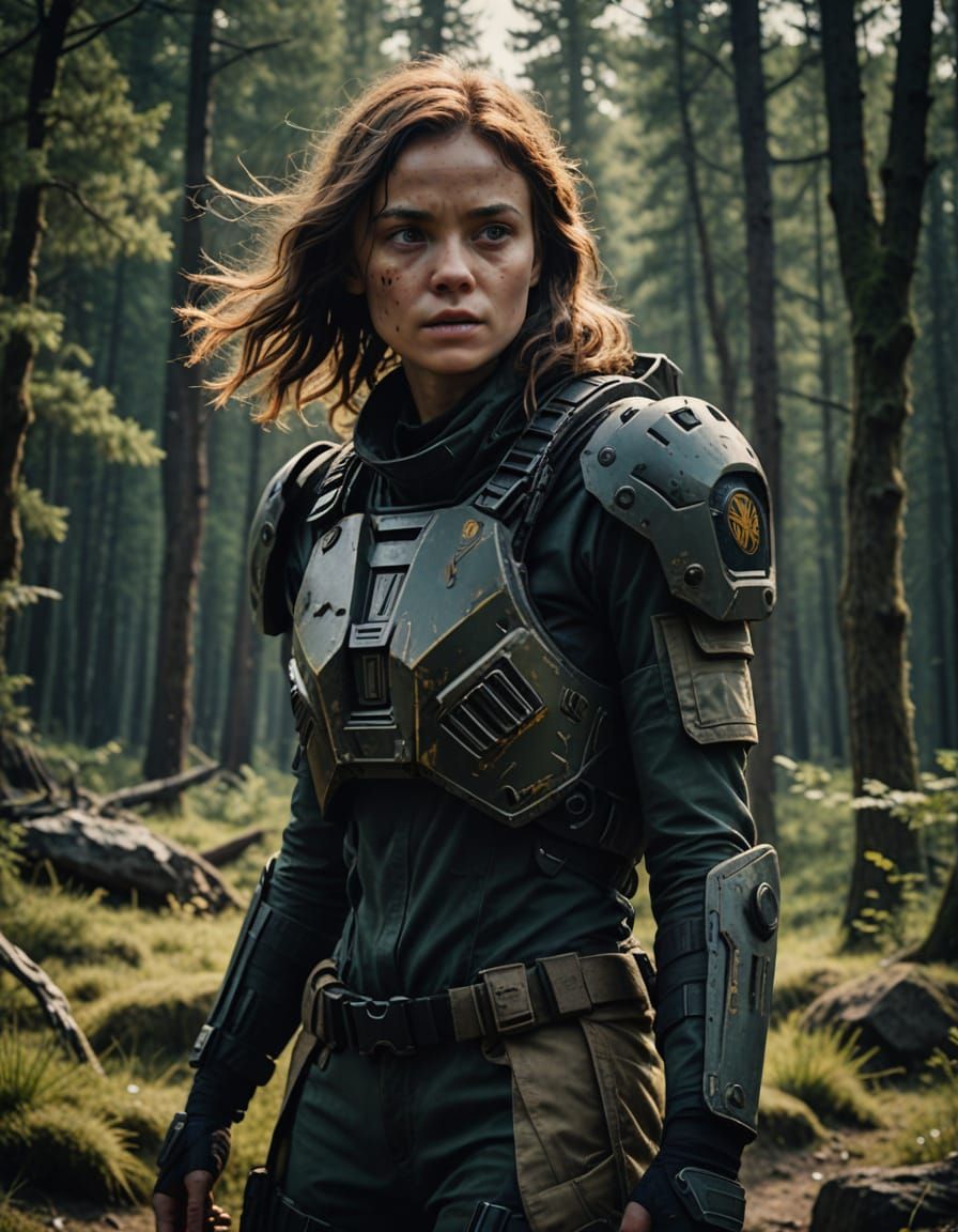 Cinematic Film Still: A Masterpiece of Dramatic Lighting