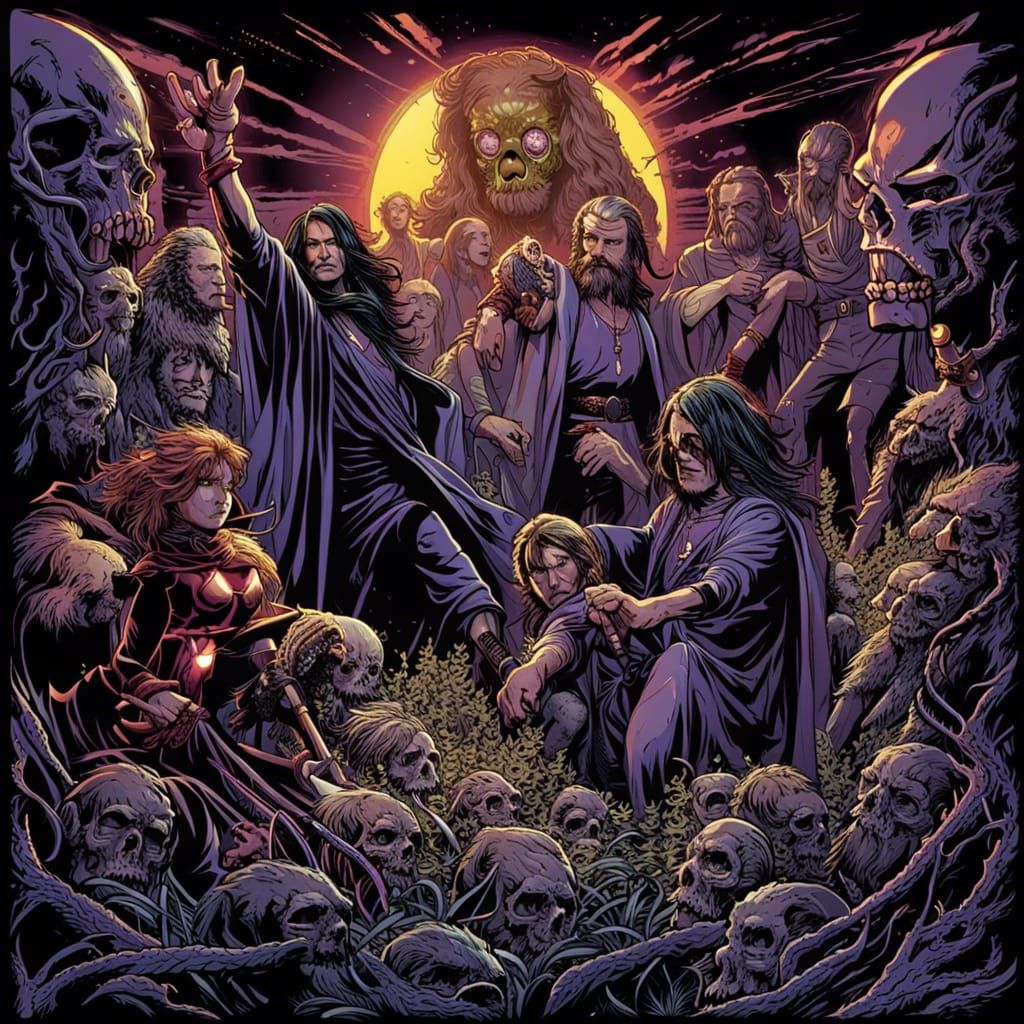 Black Sabbath: Comic Book Art by Brooks & Mumford