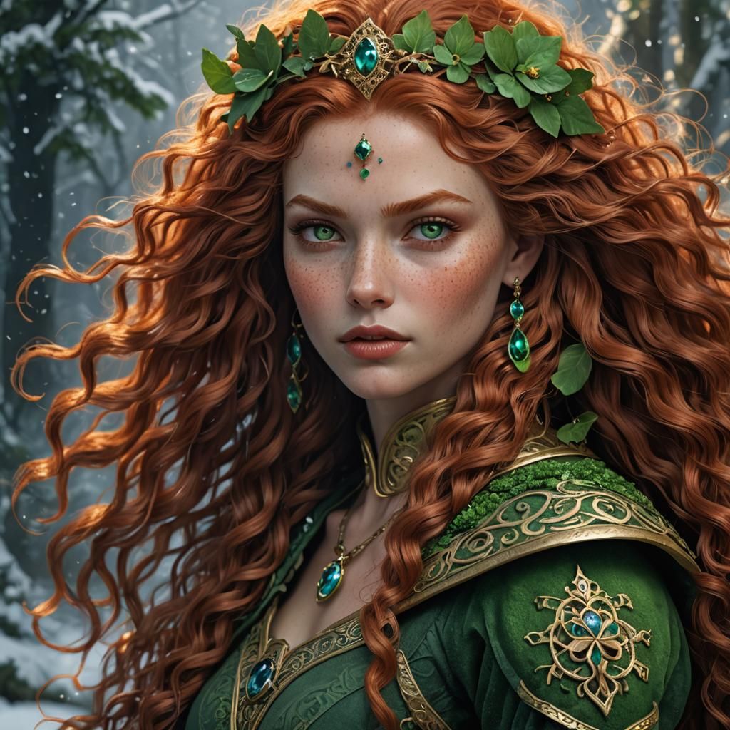 "Irish Goddess" Leah