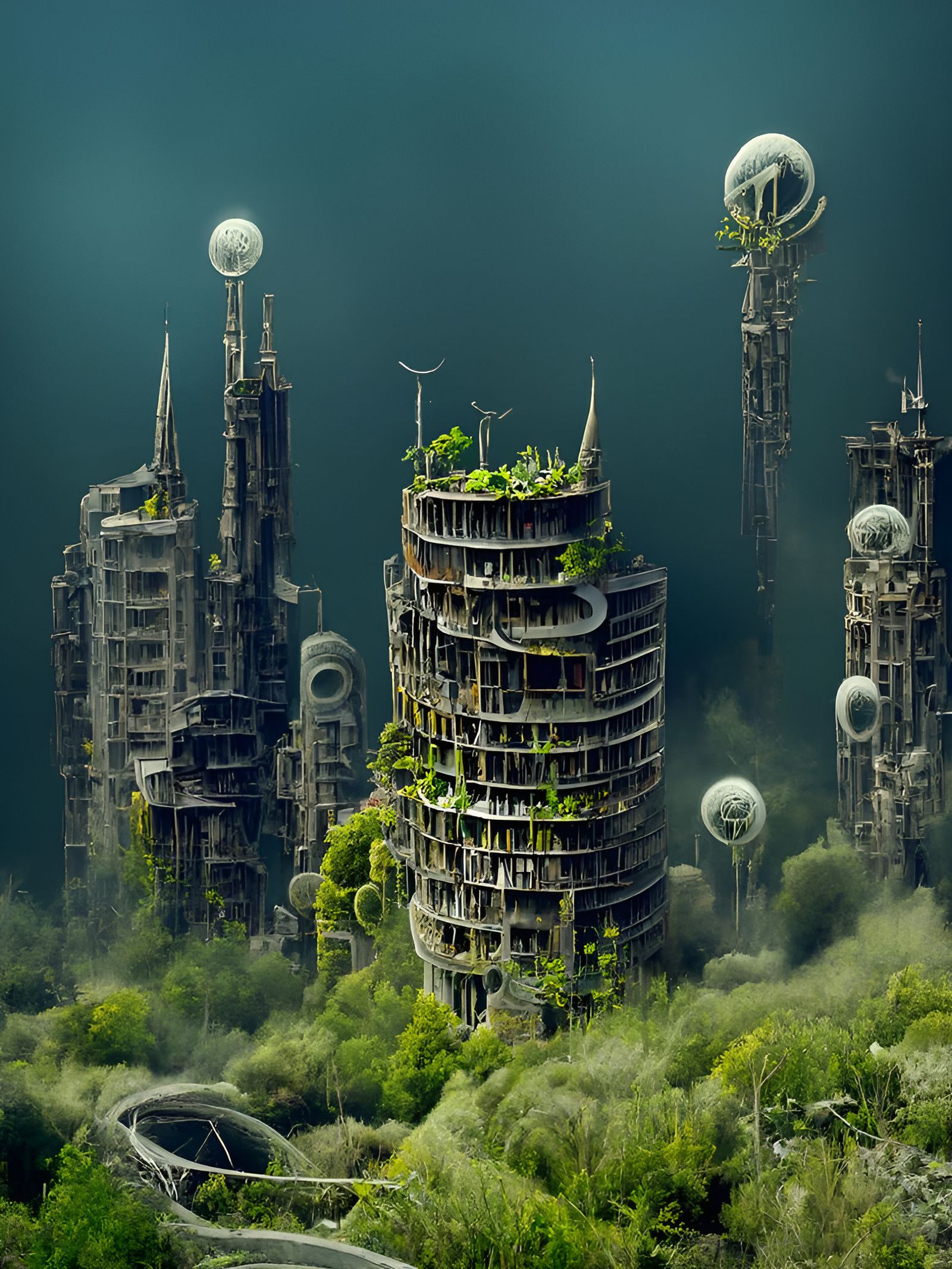 Biopunk, Towers
