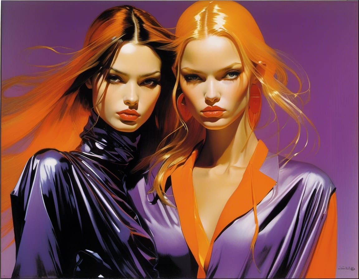 Internet Lover Portrait with Expressive Look