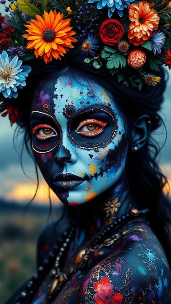 Dia de Muertos Nebulae Creature in Breathtaking Photograph