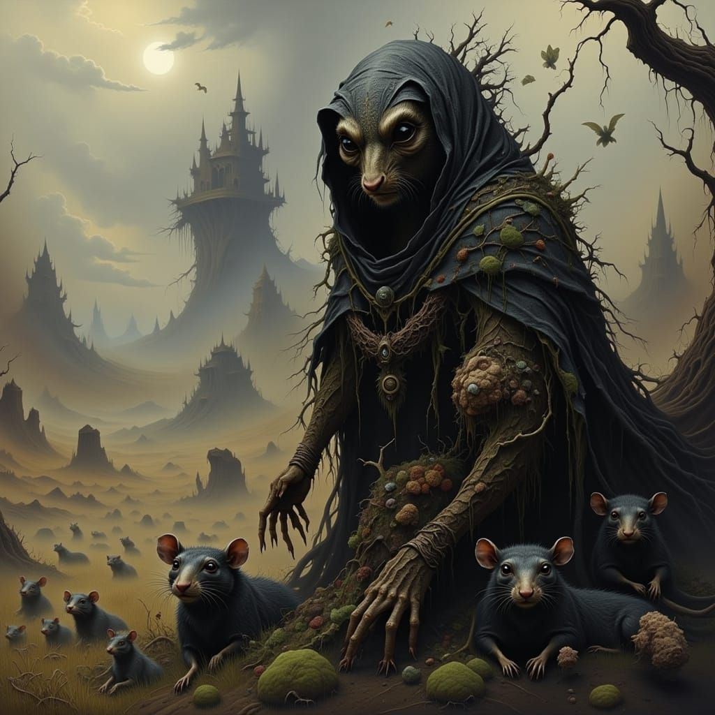 Abstract Organic Forms and Textures