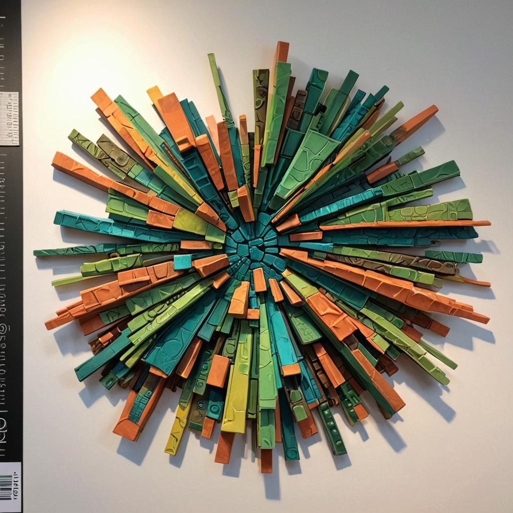 abstract polymer clay