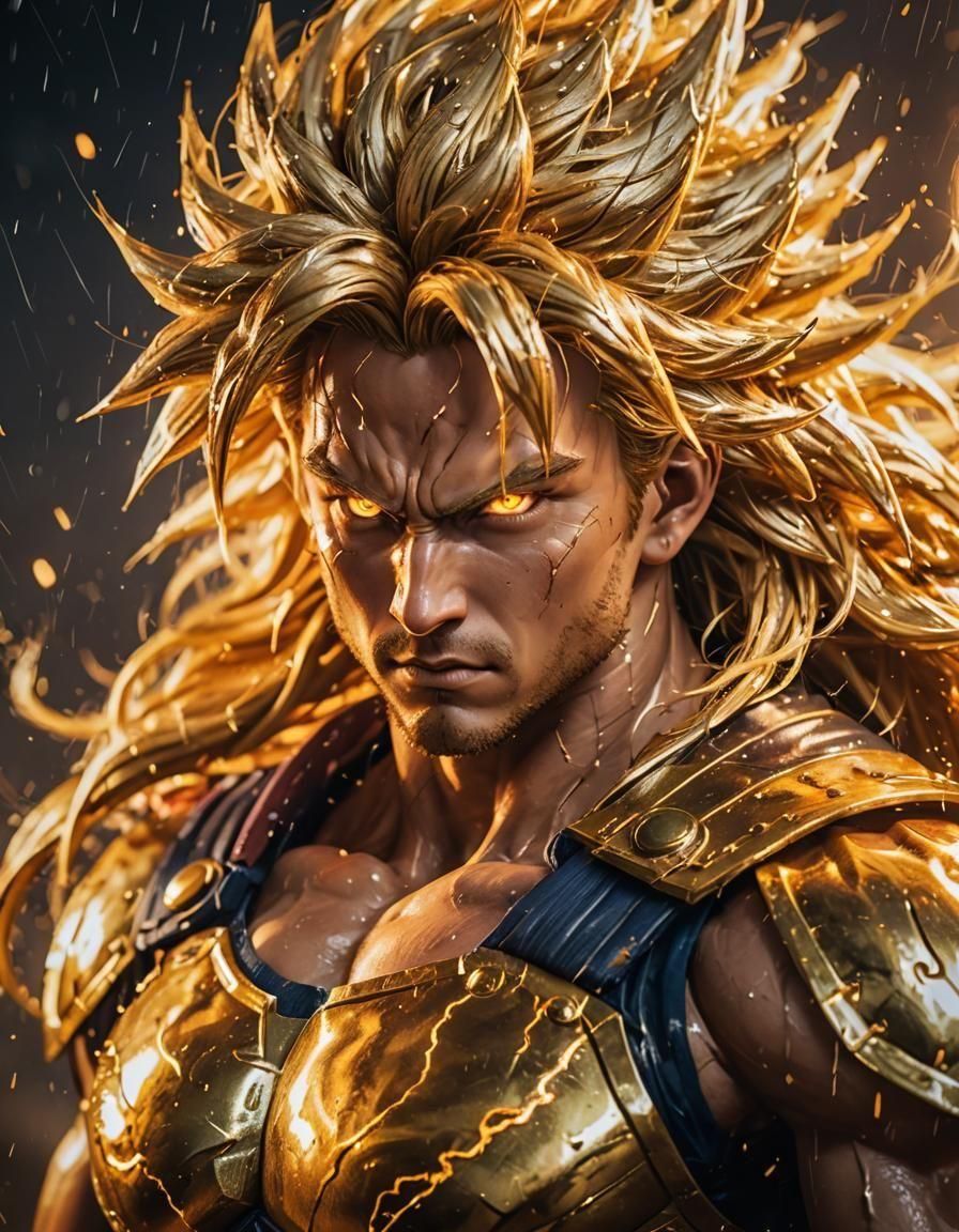 Epic Super Saiyan 2 Transformation Scene