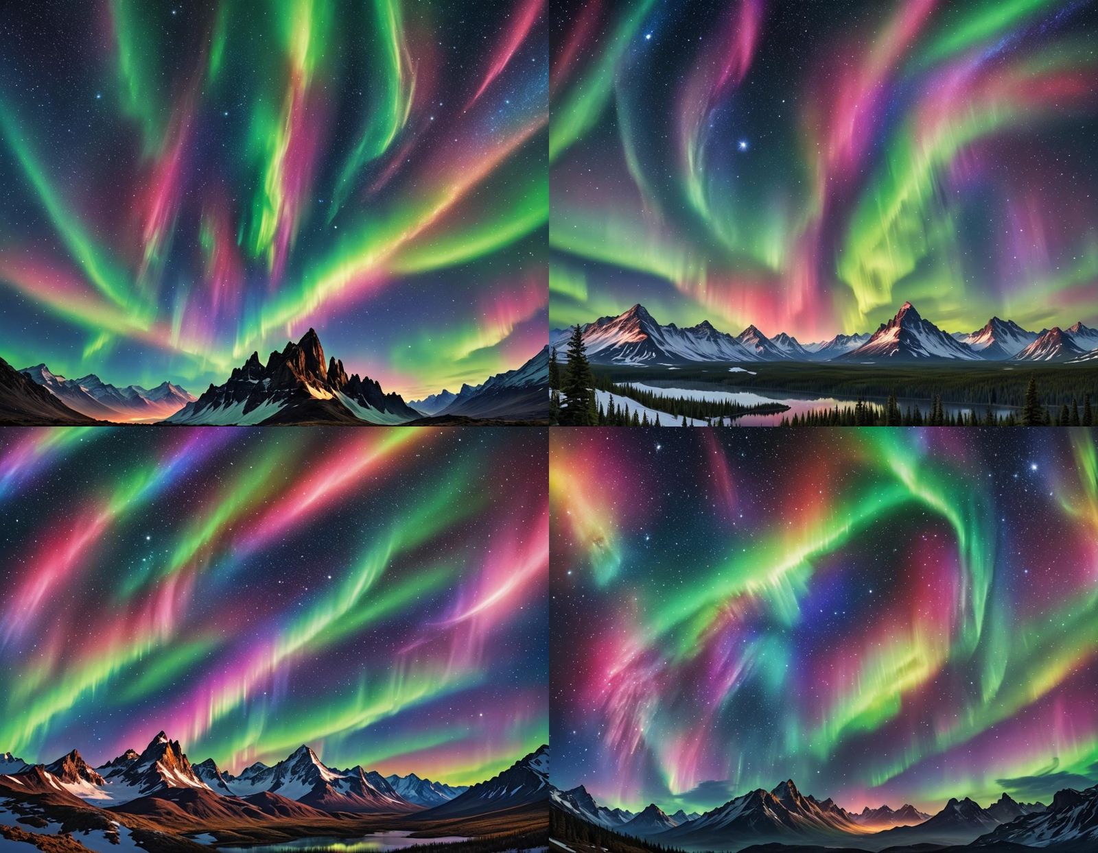 Cosmic Serenade: Aurora and Celestial Symphony in Space