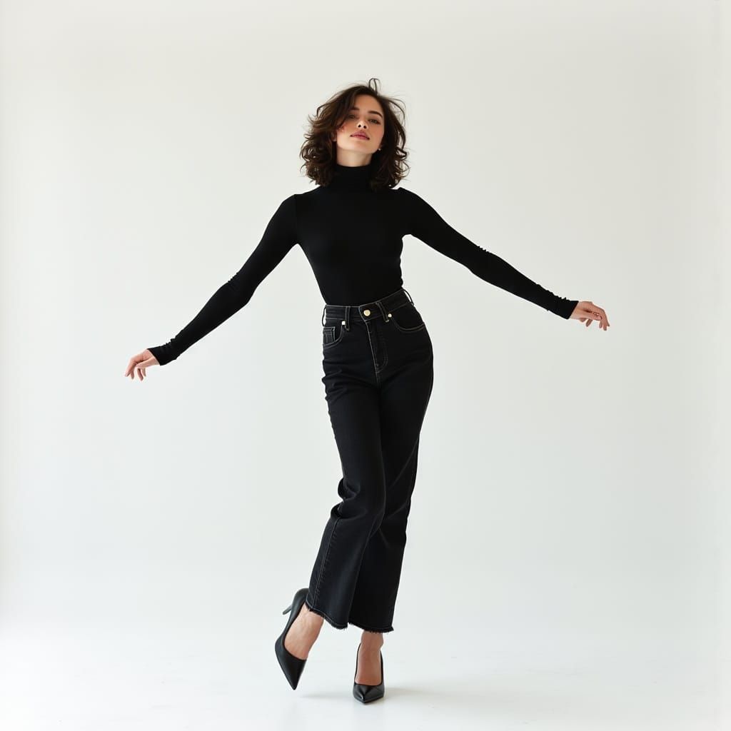 Timeless Elegance in Black and White