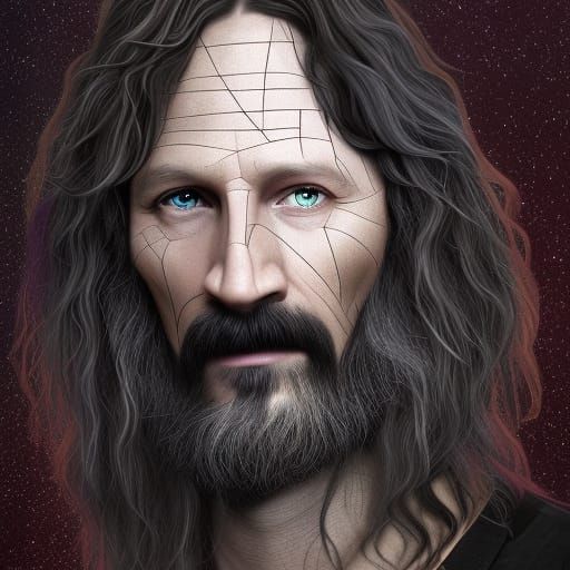 Detailed Storybook Illustration of Sirius Black