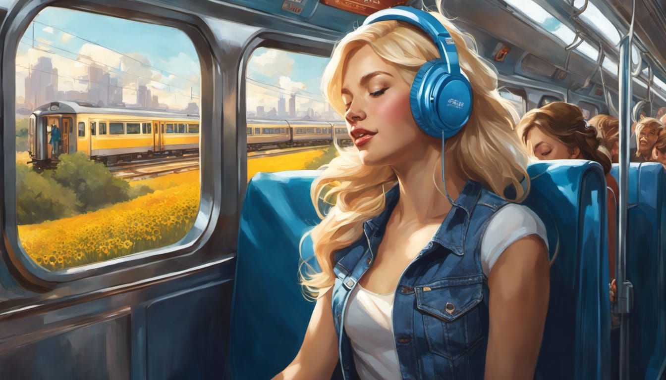 Julie, so lost in her music she missed the man jumping off t...