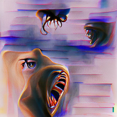 Image Depicting the Abstract Concept of Fear