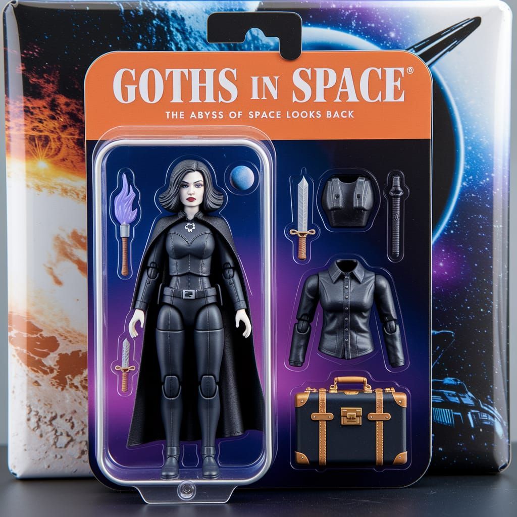 Goths in Space Action Figure