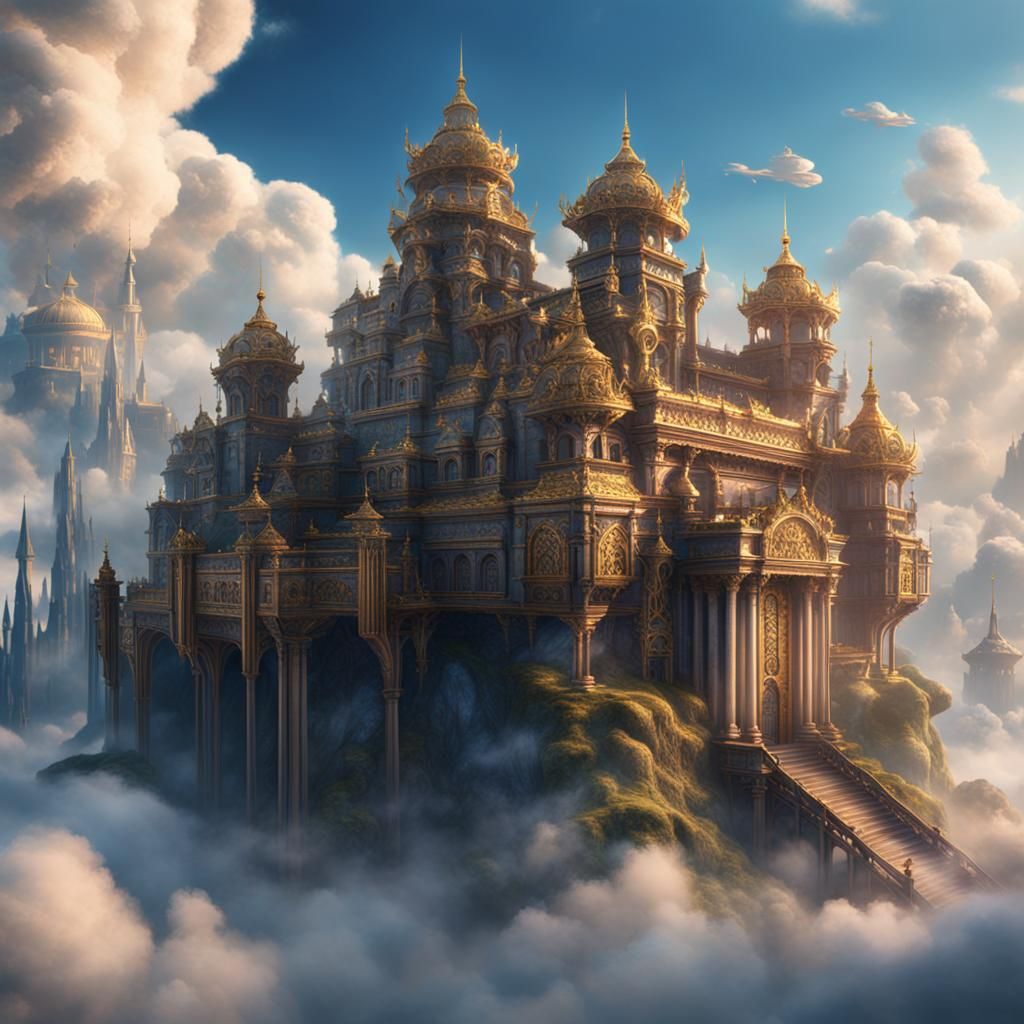 Fantastical Palace in the Clouds