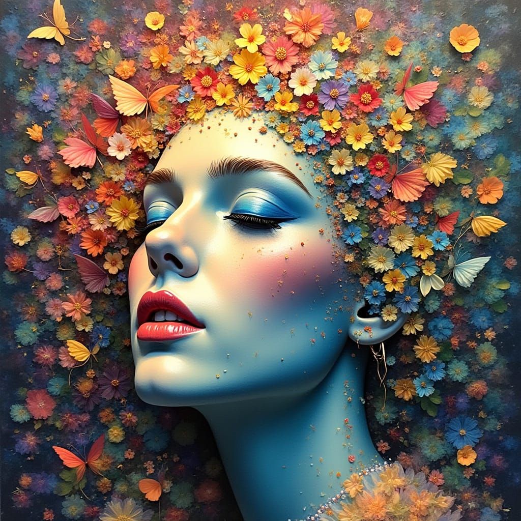 Abstract Concept of Perfection and Beauty