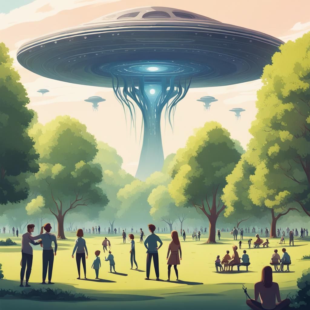 Utopian Earth: Humans and Aliens in Harmony
