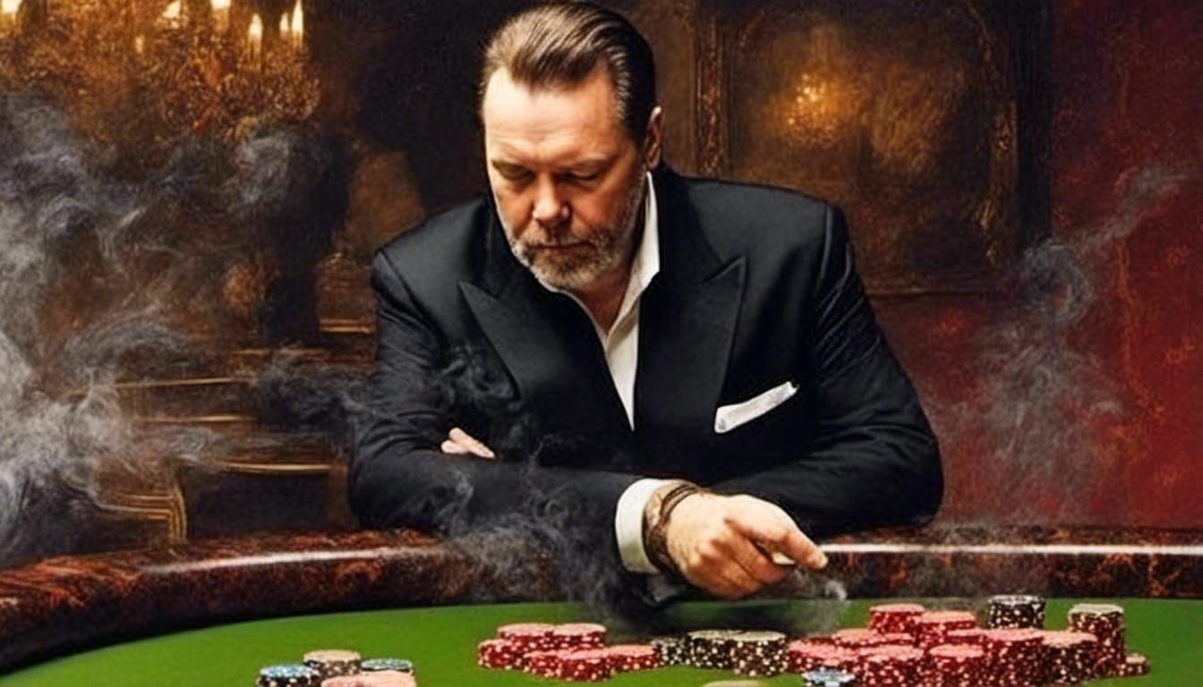 James Bond in Casino, Luis Royo Graffiti Style