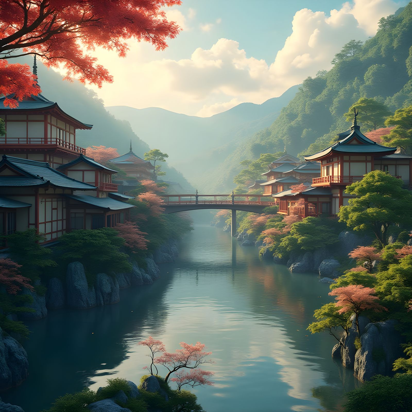 Japanese Cityscape in 8K Resolution