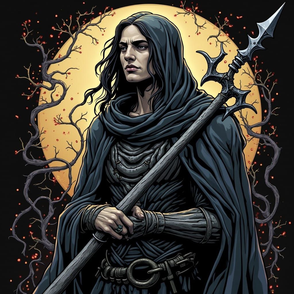 Ethereal Dark Fantasy Worldscapes in Grimdark Style