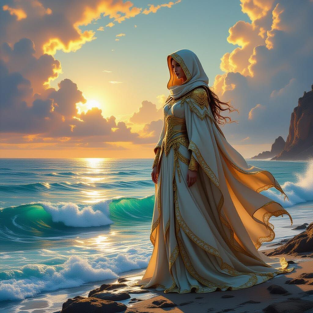 her guardian of the golden waves