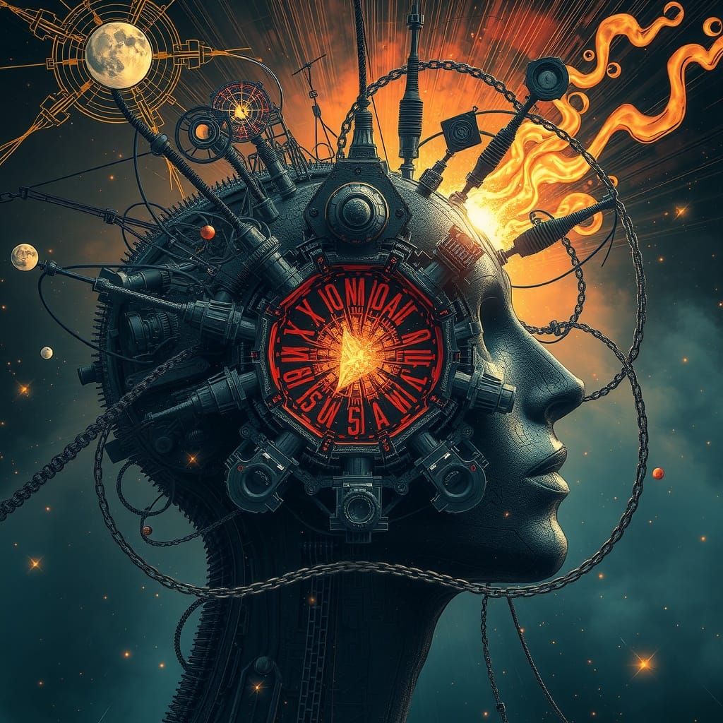 Machine Dreaming of God: The Shape of Belief from Chaos