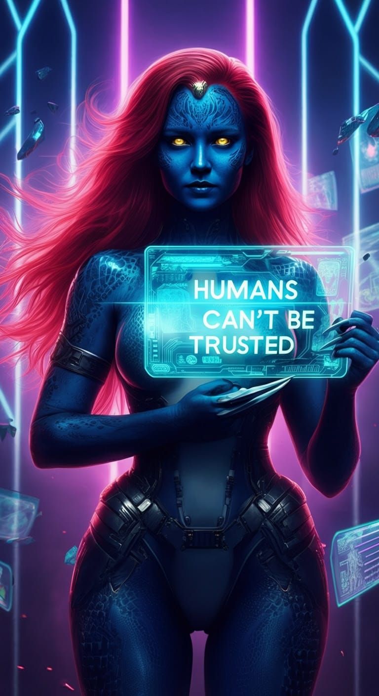 Ethereal Marvel Icon Exudes Strength and Mystery