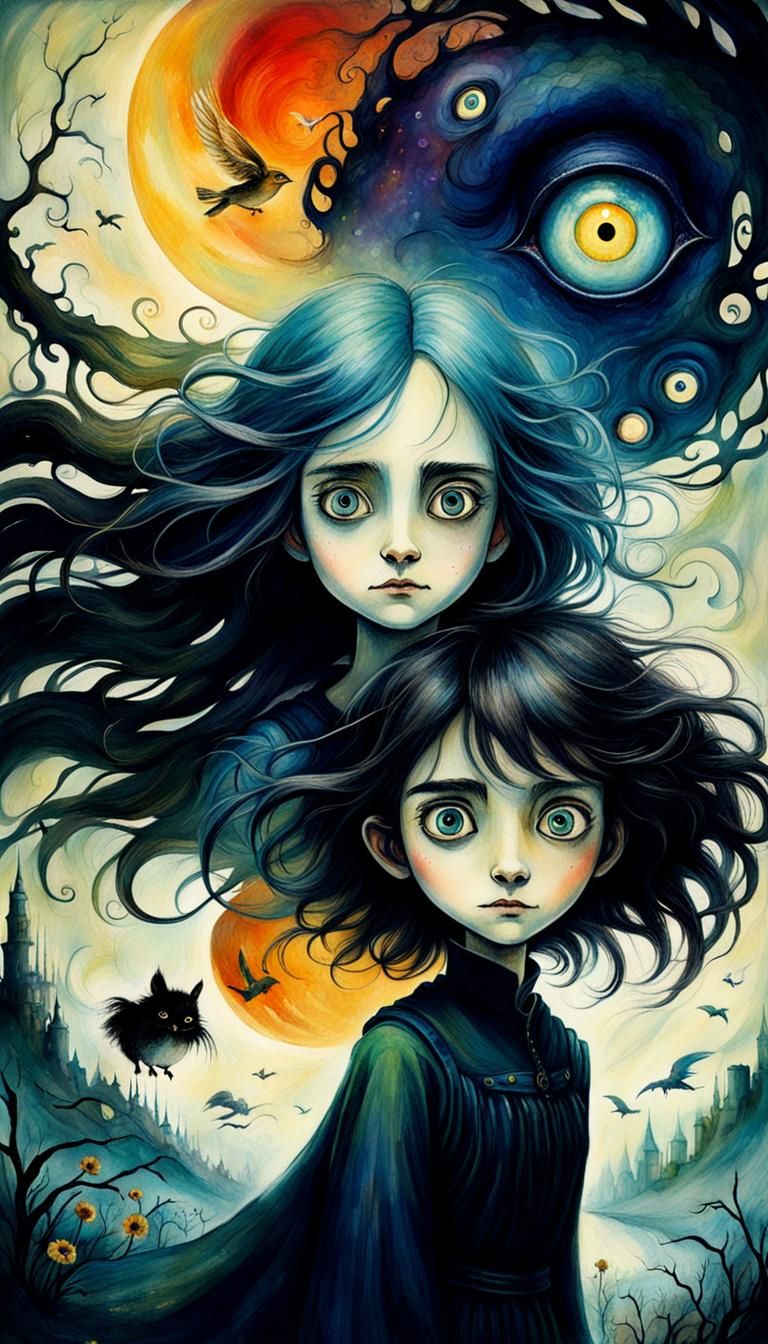 Surreal Fantasy Art Inspired by Famous Artists