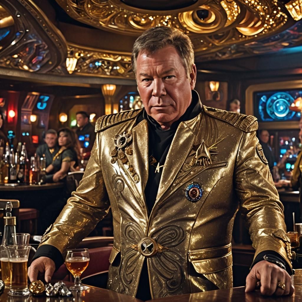 "I've just got rid of Klingons in the bathroom, so bad I nee...