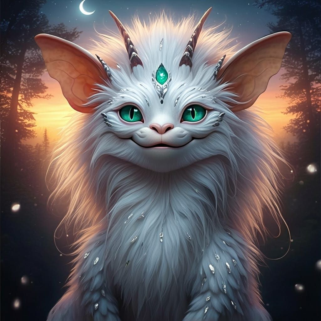 Majestic Gremlin in Mystical Forest