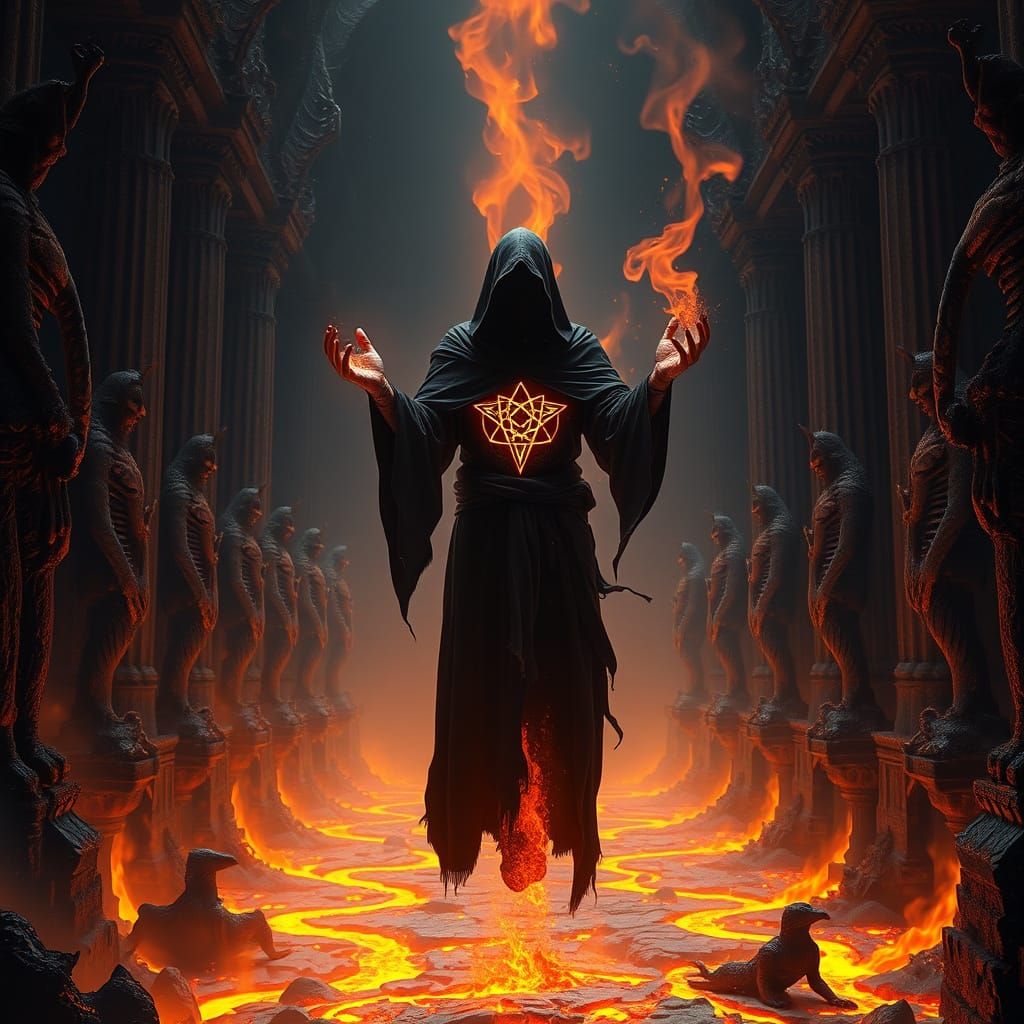 Arcane Fire Rite in Obsidian Cathedral