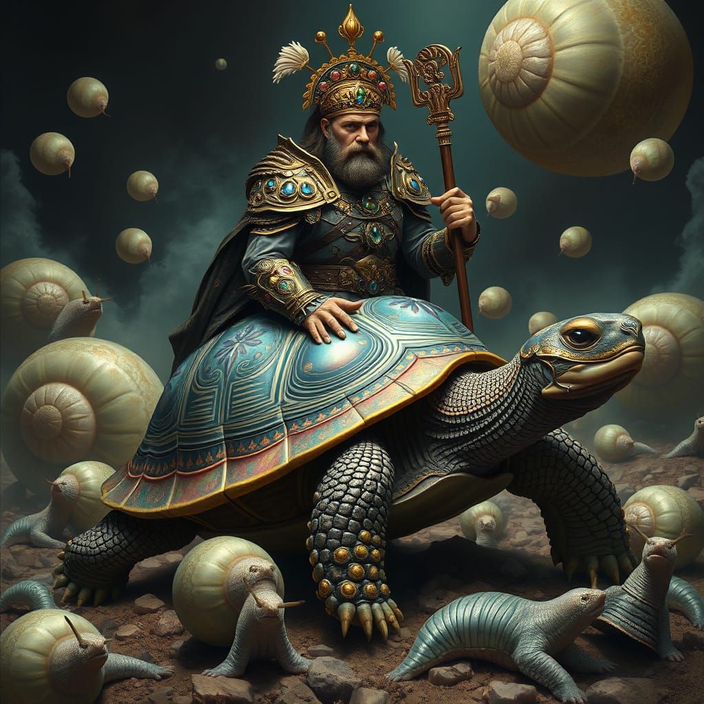 A TURTLE, SOME SNAILS AND A FEW SLUGS