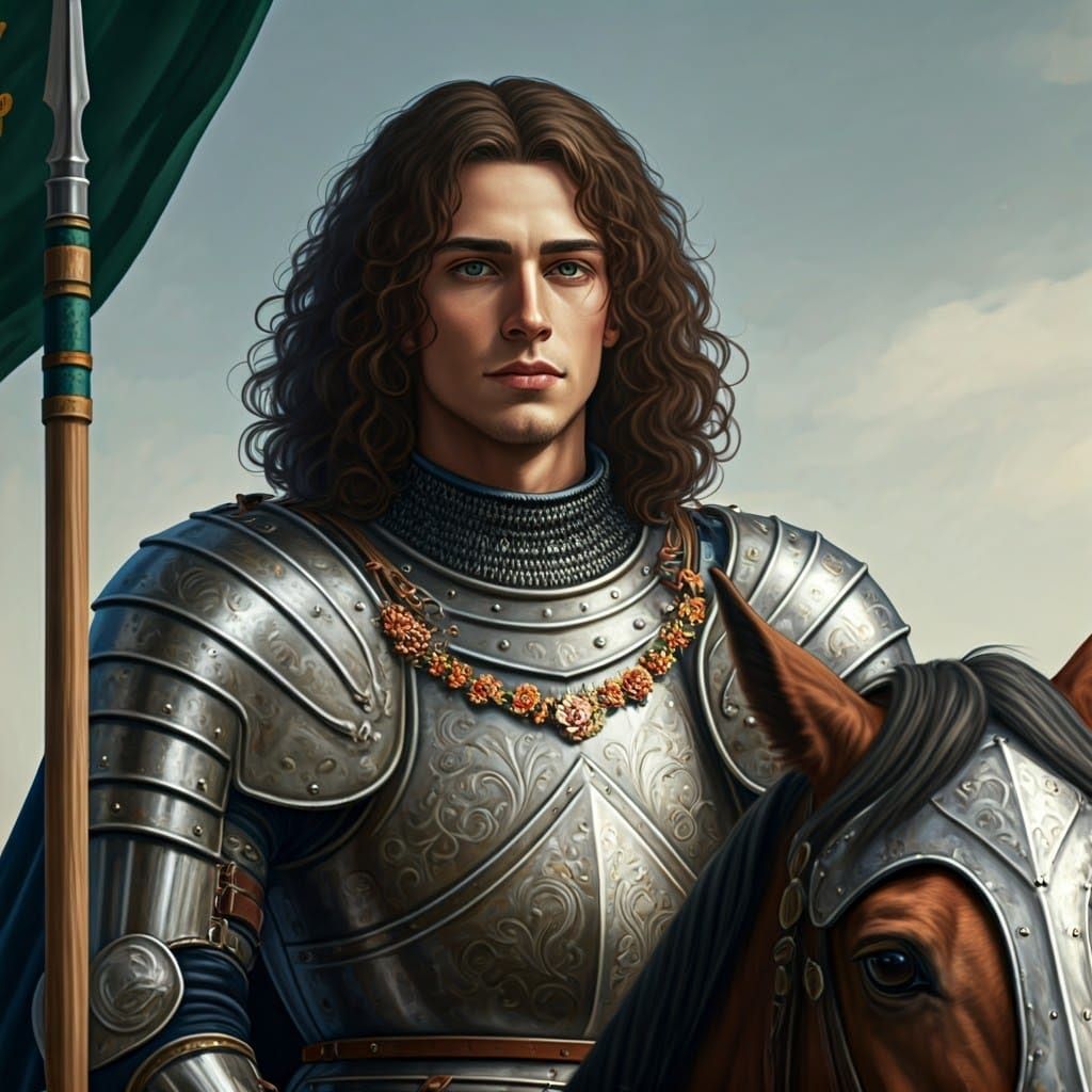 Medieval Knight in Late 15th Century Armour