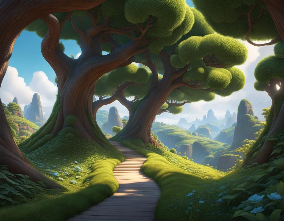Path to an Interesting Place by Per.