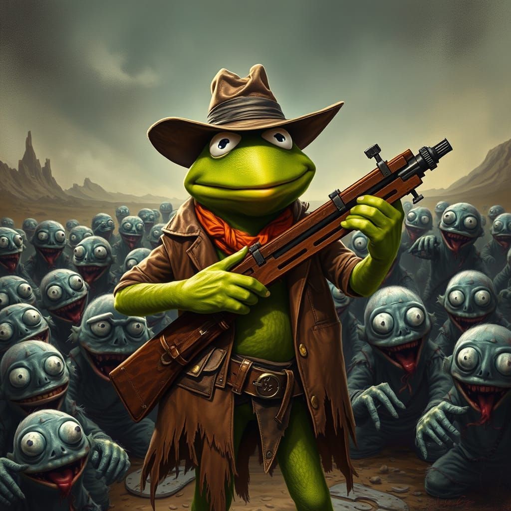 Muppet Apocalypse Hero Stands Against Zombie Horde in Gritty...