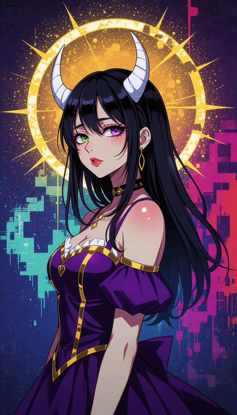 Pixel swirl background