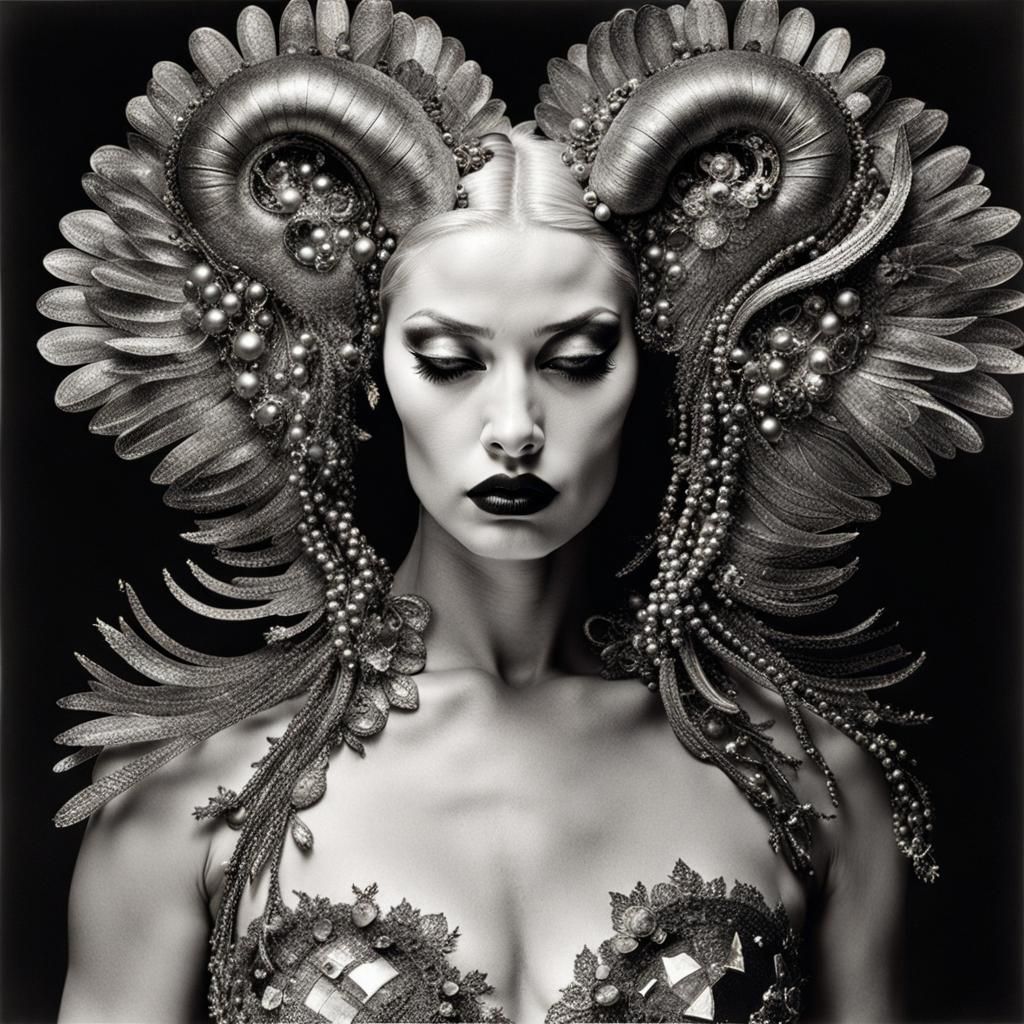 Weird and Decadent Fine Art Photograph