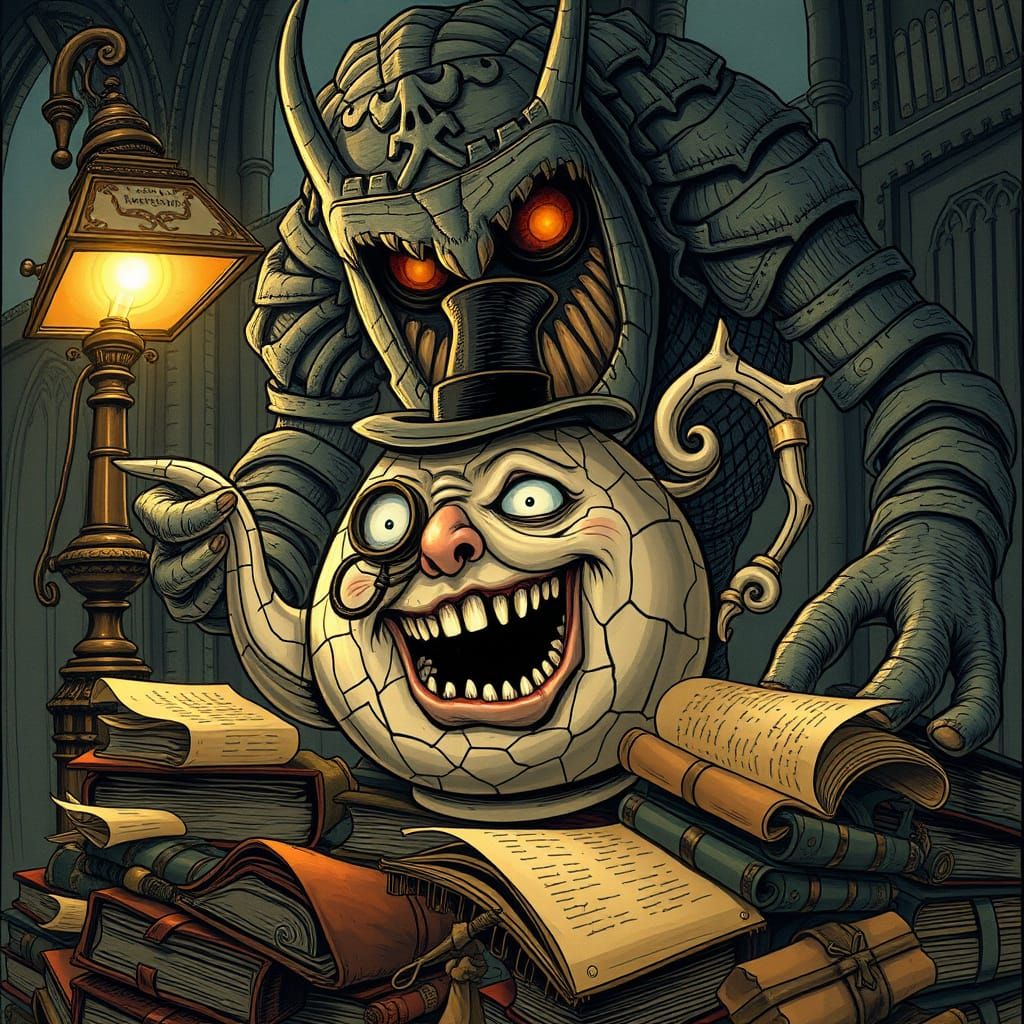 Surreal, Whimsical Teapot Confronts Lovesick Librarian in a ...