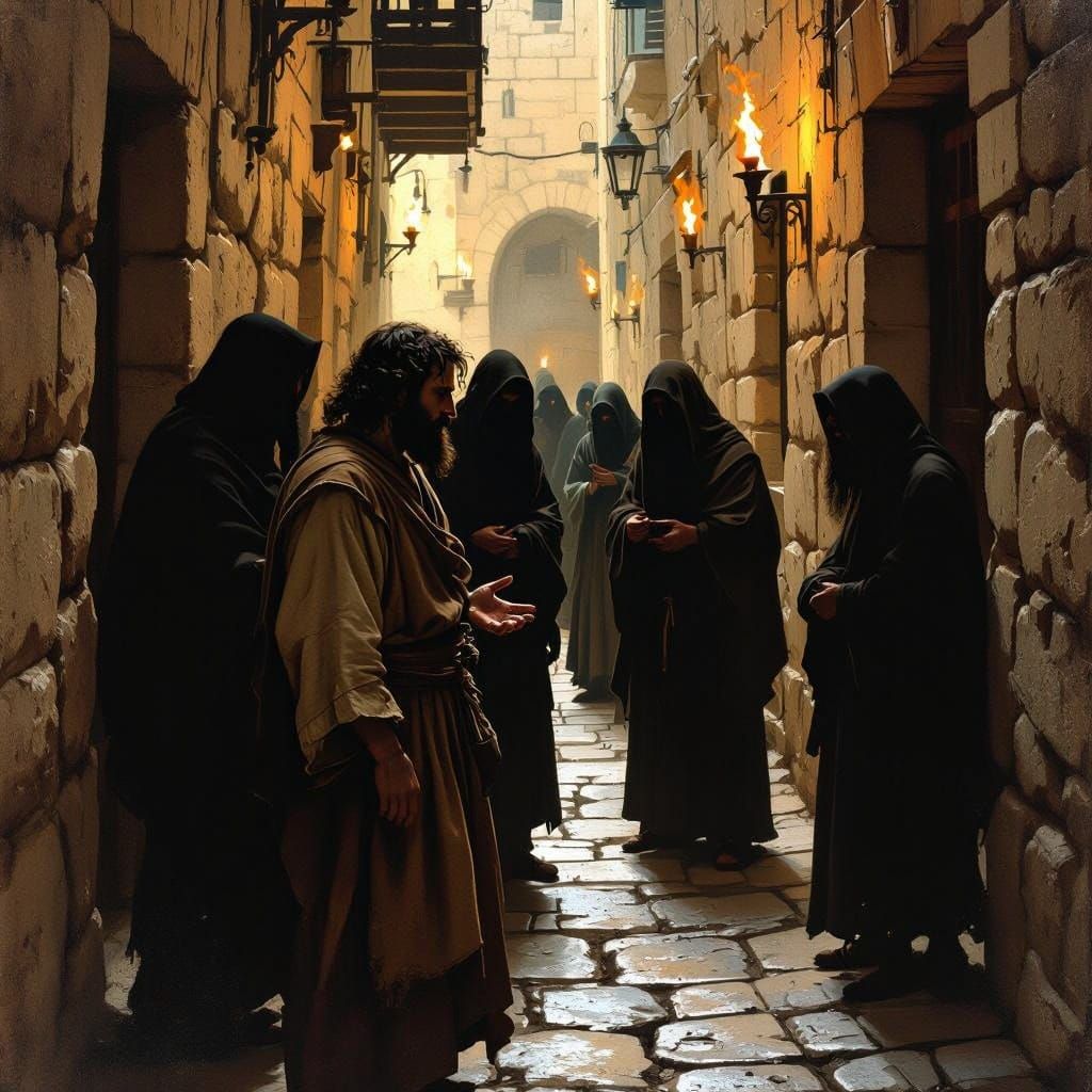 Betrayal in Shadows: Judas and the Sadducees